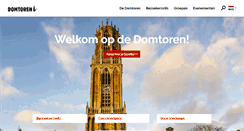 Desktop Screenshot of domtoren.nl