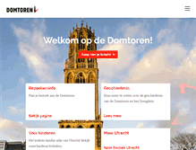 Tablet Screenshot of domtoren.nl